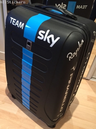 Deco valise Sky Team