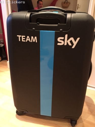 Deco valise Sky Team